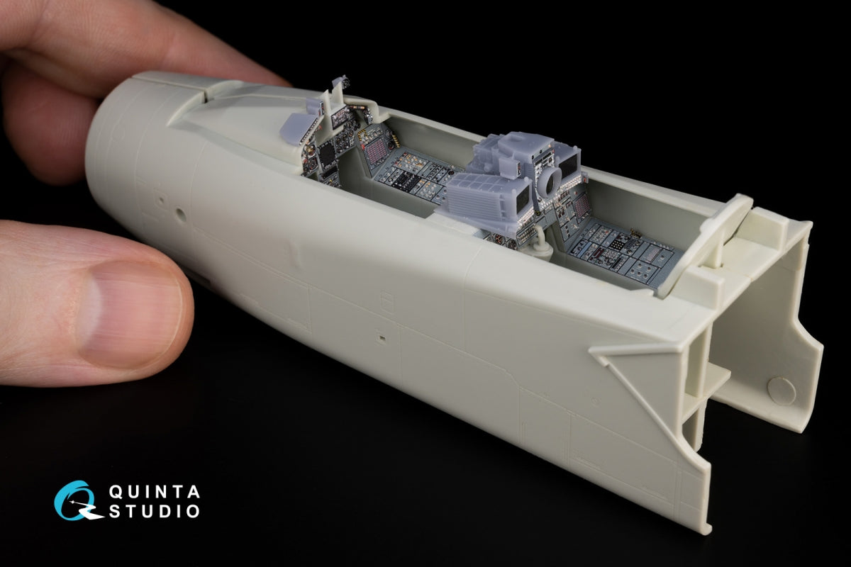 Quinta Studio QDS+48204 Tornado ECR German 3D-Printed &amp;amp; coloured Interior on decal paper (Revell) (small version) (with 3D-printed resin parts) 1/48 – imagen 15