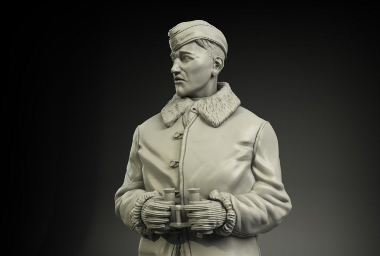 Panzer Art FI35-027 Chemise d&amp;#39;hiver pour officier de char Waffen-SS n° 1 1/35  – image 4
