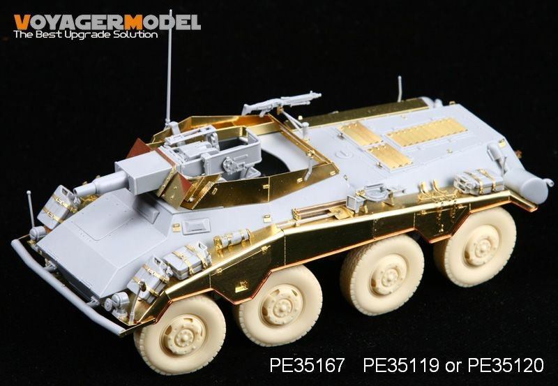 Voyager Model PE35167 WWII Sd.Kfz 234/3 8Rad For DRAGON 6257 1/35 – imagen 2