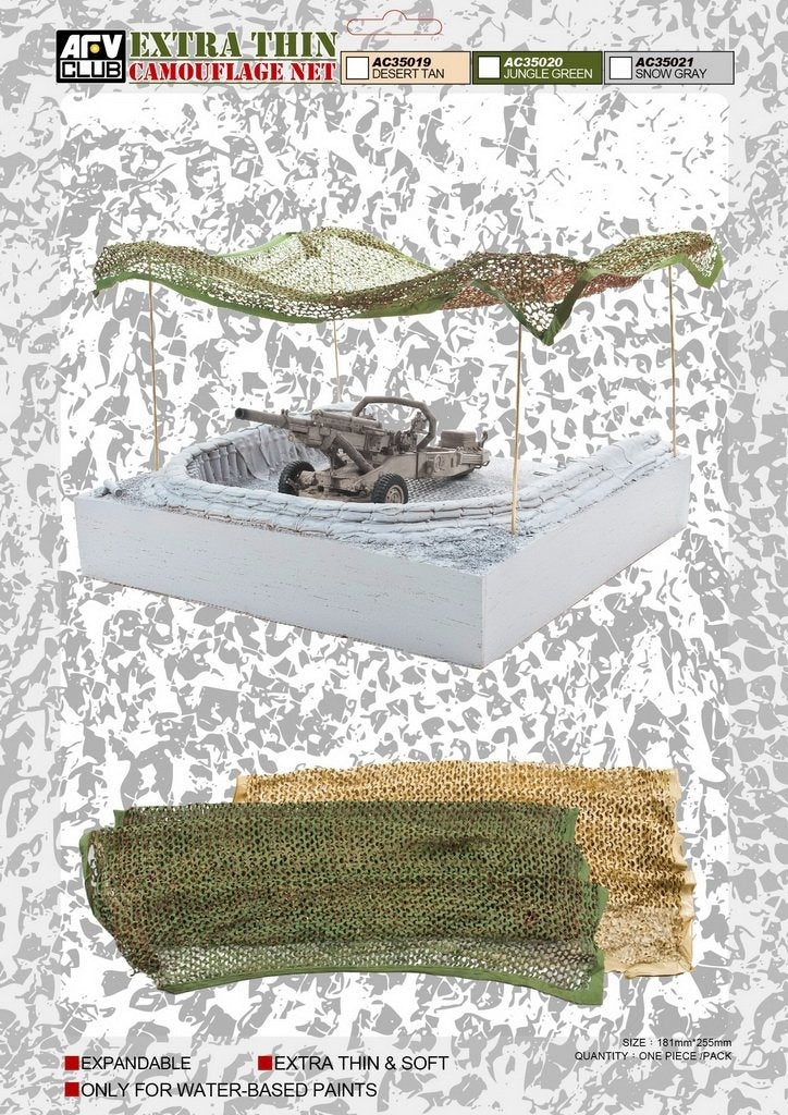 AFV Club AC35020 Extra Thin Camouflage Net (Jungle Green) – zdjęcie 2