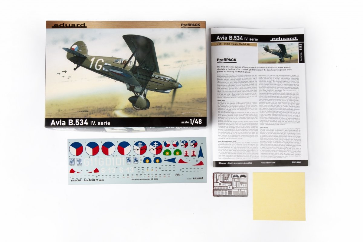 Eduard 8192 Avia B-534 IV serie 1/48 – Bild 3
