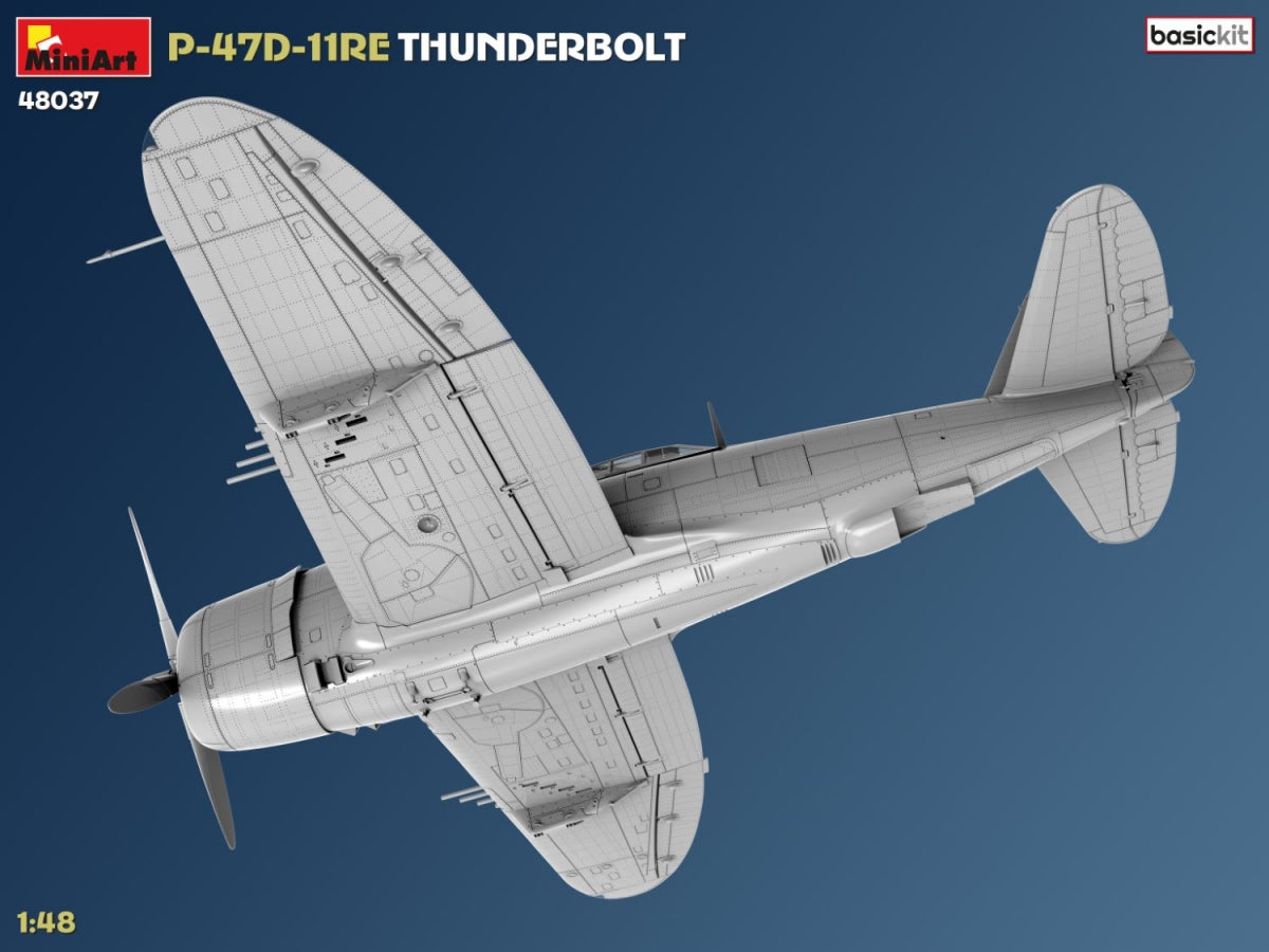 MiniArt 48037 P-47D-11RE Thunderbolt. Basic Kit 1/48 – imagen 8