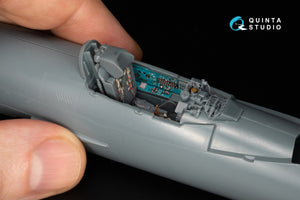 Quinta Studio QD+48577 MiG-21MF Fishbed-J (Moscow plant) 3D-Printed &amp;amp; coloured Interior on decal paper (Eduard) (with 3D-printed resin parts) 1/48 – imagen 13