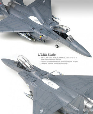 Academy 12213 F-15K SLAM EAGLE (R.O.K. AIR FORCE) 1/48 – immagine 3