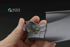 Quinta Studio QD32255 Curtiss H-75 Hawk 3D-Printed &amp;amp; coloured Interior on decal paper (Special Hobby) 1/32 – imagen 8