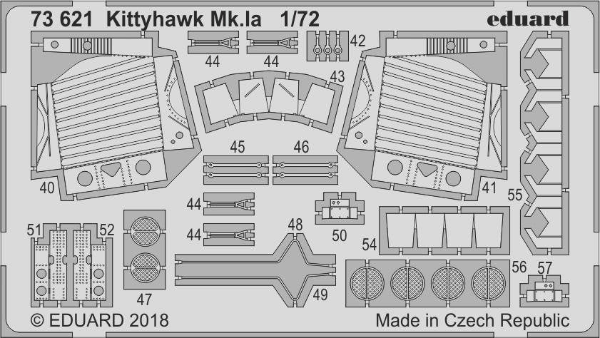 Eduard 73621 Kittyhawk Mk. Ia SPECIAL HOBBY 1/72 – Bild 2