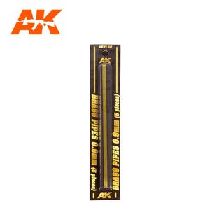 AK Interactive AK9108 BRASS PIPES 0.9MM Ø. 5 UNITS. – image 2