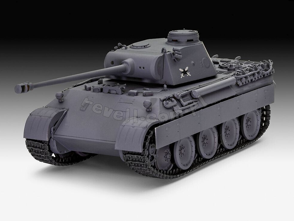 Revell 03509 Panther D &amp;quot;Easy Click&amp;quot; World of Tanks 1/72 – immagine 2