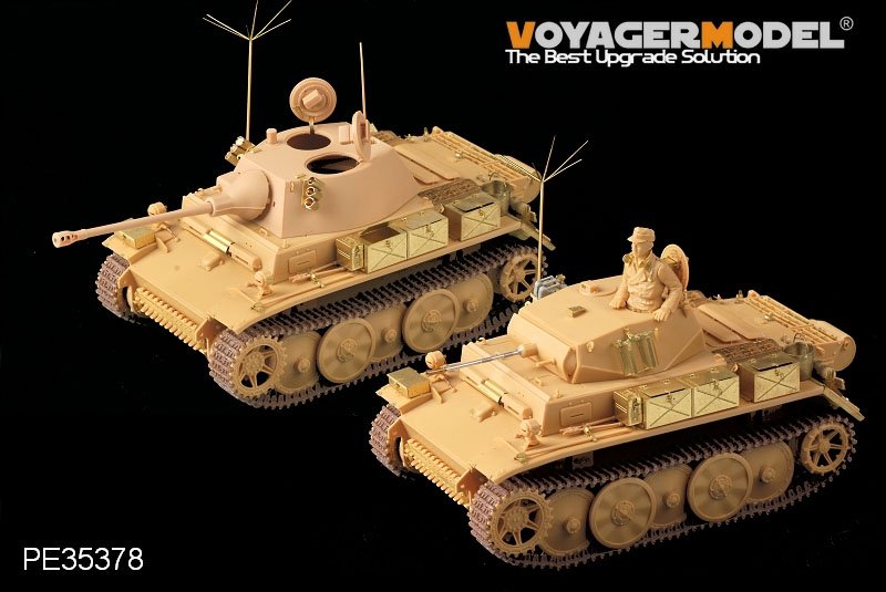 Voyager Model PE35378 WWII German PzKpfw.II.Ausf.L Luch Late Version Basic for Tasca kit 1/35 – zdjęcie 12