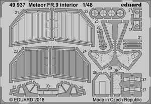 Eduard 49937 Meteor FR.9 interior AIRFIX 1/48 – image 2