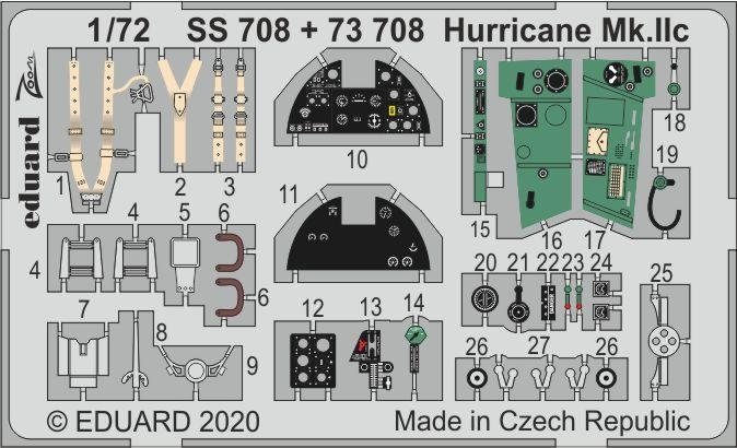 Eduard 73708 Hurricane Mk. IIc for Arma Hobby 1/72 – Bild 2