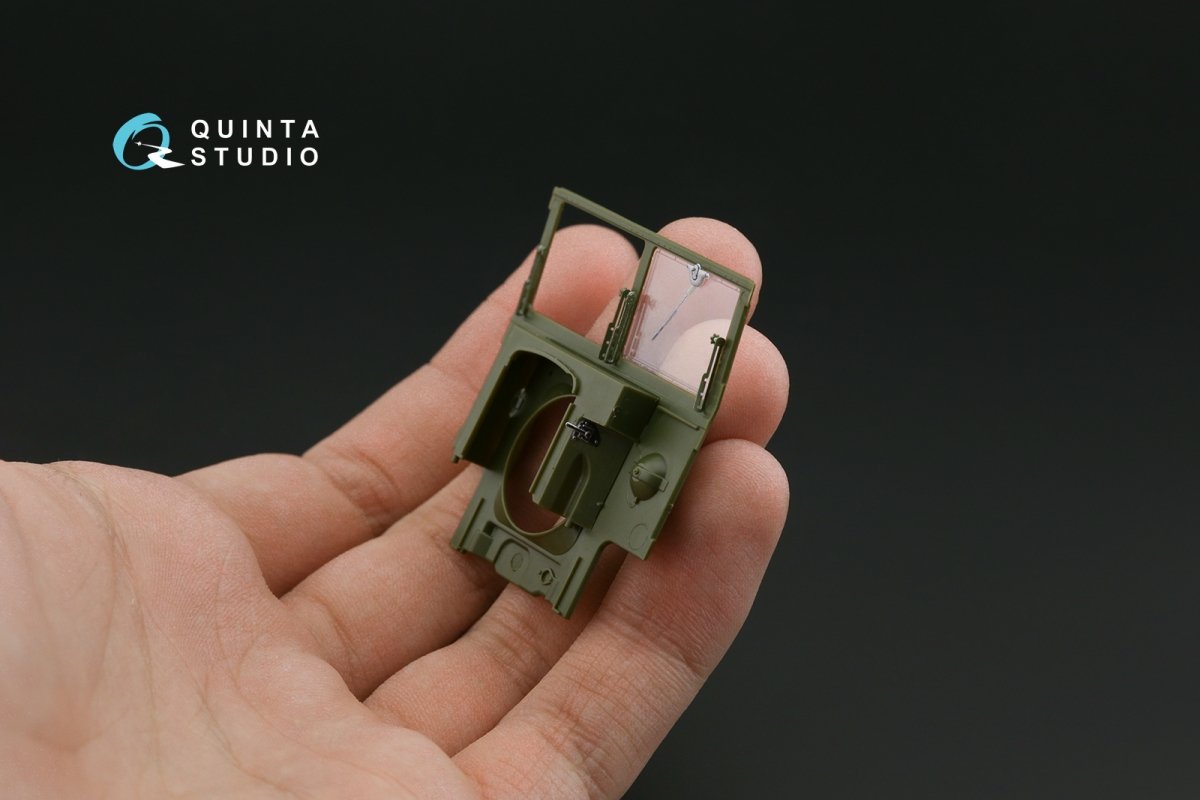 Quinta Studio QD35095 STZ-5 BM-13 3D-Printed &amp;amp; coloured Interior on decal paper (Zvezda) 1/35 – immagine 4