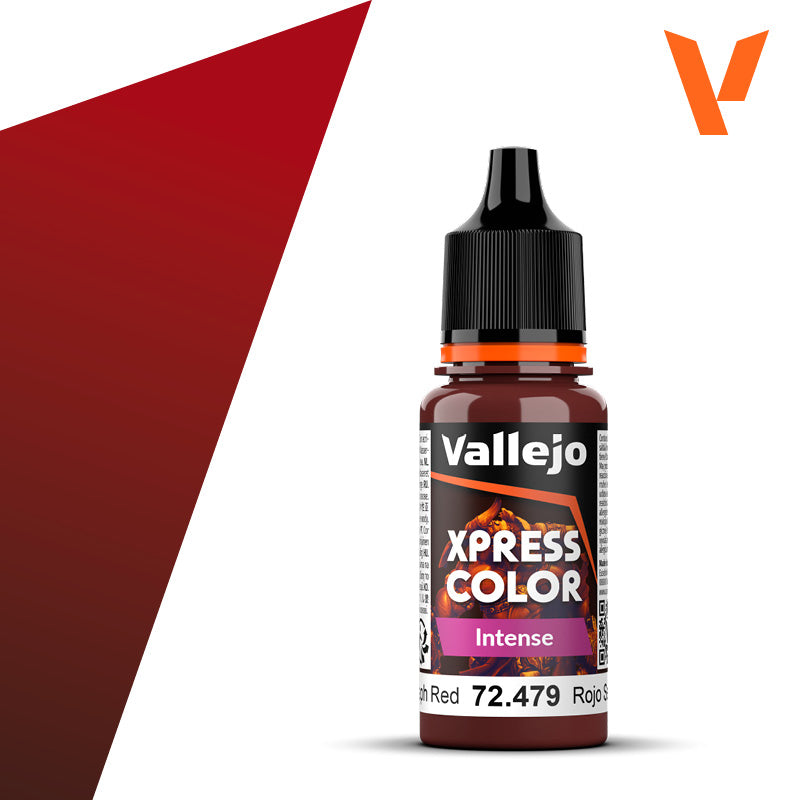 Vallejo 72479 Xpress Color - Intense Seraph Red Acrylic 18ml