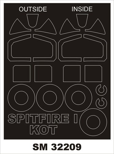 Montex SM32209 SPITFIRE I KOTARE 1/32