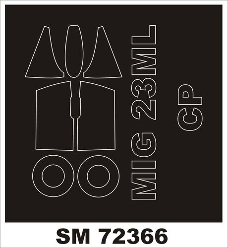 Montex SM72366 MiG-23ML/MLA for CLEAR PROP MODELS 1/72