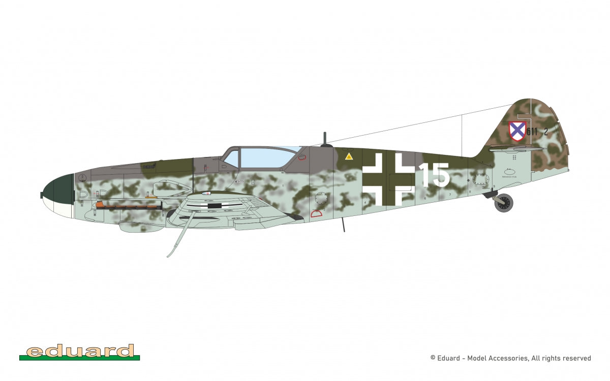 Eduard 70164 Bf 109G-10 WNF/ Diana ProfiPACK Edition 1/72 – immagine 14