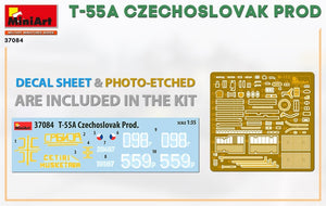 Miniart 37084 T-55A CZECHOSLOVAK PRODUCTION 1/35 – immagine 3