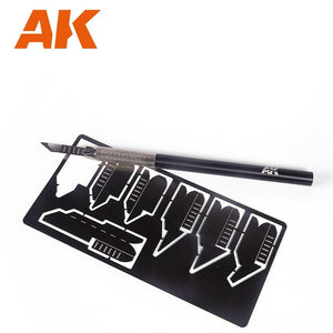 AK Interactive AK9311 PHOTO ETCHED SAW SET – zdjęcie 2