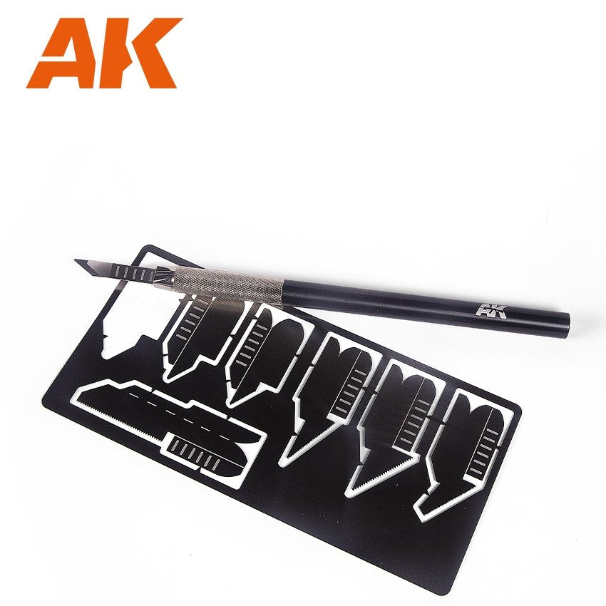 AK Interactive AK9311 PHOTO ETCHED SAW SET – zdjęcie 2