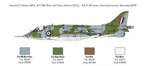 Italeri 1435 HARRIER GR.1 Transatlantic Air Race 50th 1/72 – Bild 4
