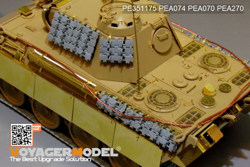 Voyager Model PE351175 WWII German Panther G early ver.Basic (For HOBBYBOSS 84551) 1/35 – immagine 7