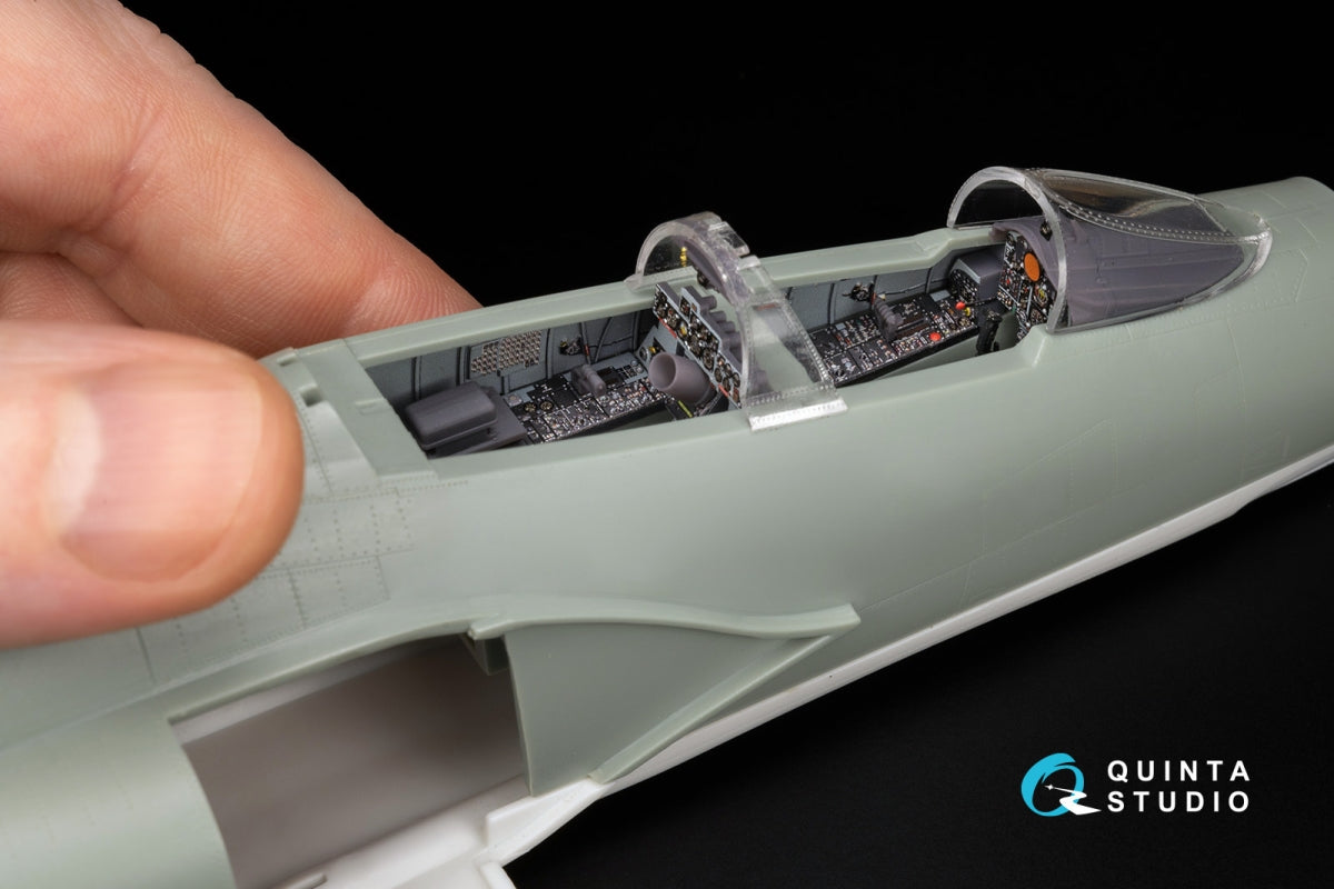 Quinta Studio QD+48487 F-4C Phantom II 3D-Printed &amp;amp; coloured Interior on decal paper (Academy) (with 3D-printed resin parts) 1/48 – immagine 16