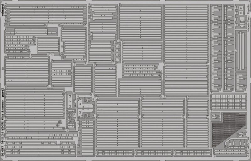 Eduard 36097 M-1134 ATGM slat armour 1/35 AFV Club – Bild 3