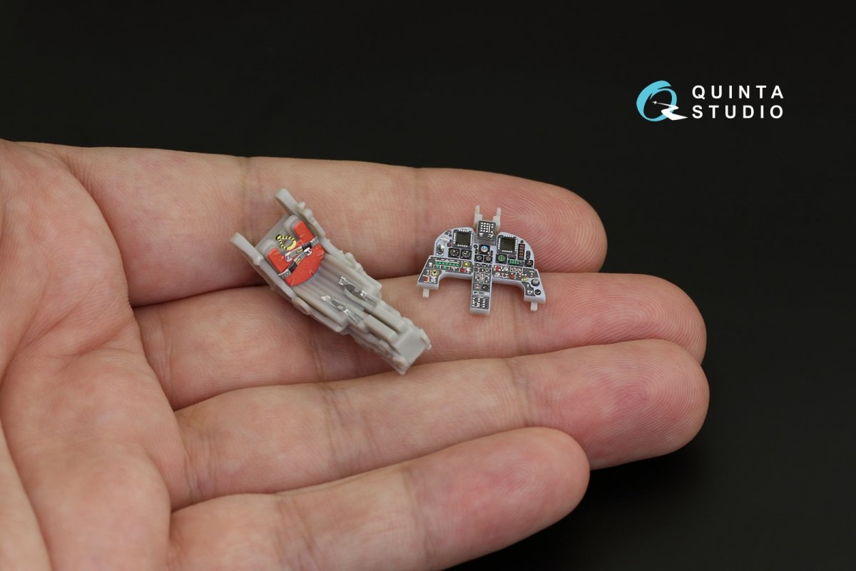 Quinta Studio QD48257 F-20 Tigershark 3D-Printed &amp;amp; coloured Interior on decal paper (Freedom Model) 1/48 – Bild 9