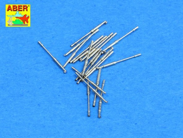 Aber 350L-69 Set of 20 pcs 20 mm /65 Breda gun barrels for Italian Navy ships 1/350