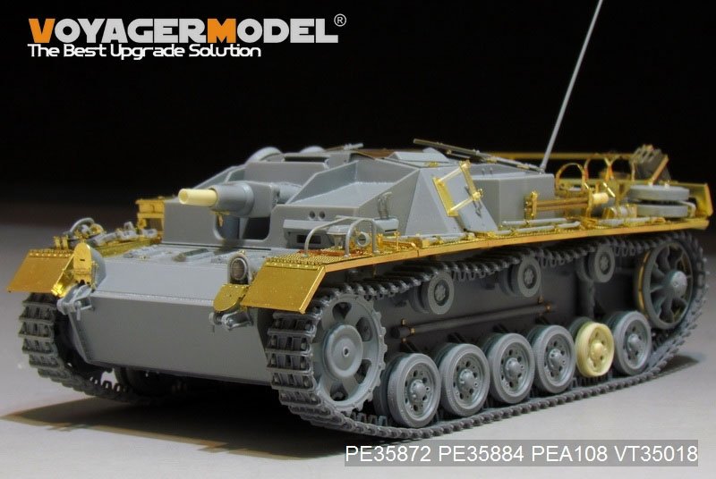 Voyager Model PE35884 WWII German StuG.III Ausf.A-D fenders for DRAGON 1/35 – imagen 4