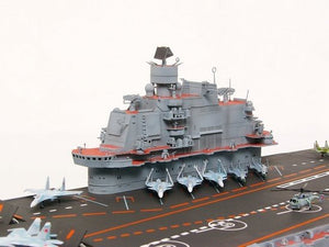 Trumpeter 05606 USSR Admiral Kuznetsov aircraft carrier 1/350 – immagine 7