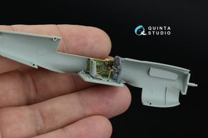 Quinta Studio QD+72214 P-40N Warhawk 3D-Printed &amp;amp; coloured Interior on decal paper (Academy) (with 3D-printed resin parts) 1/72 – immagine 7