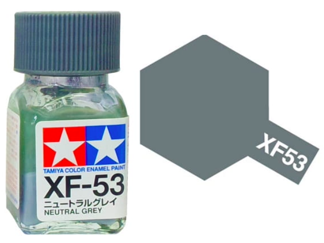 Peinture émail Tamiya XF53 Gris neutre (80353)