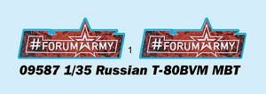 Trumpeter 09587 Russian T-80BVM MBT 1/35 – imagen 17