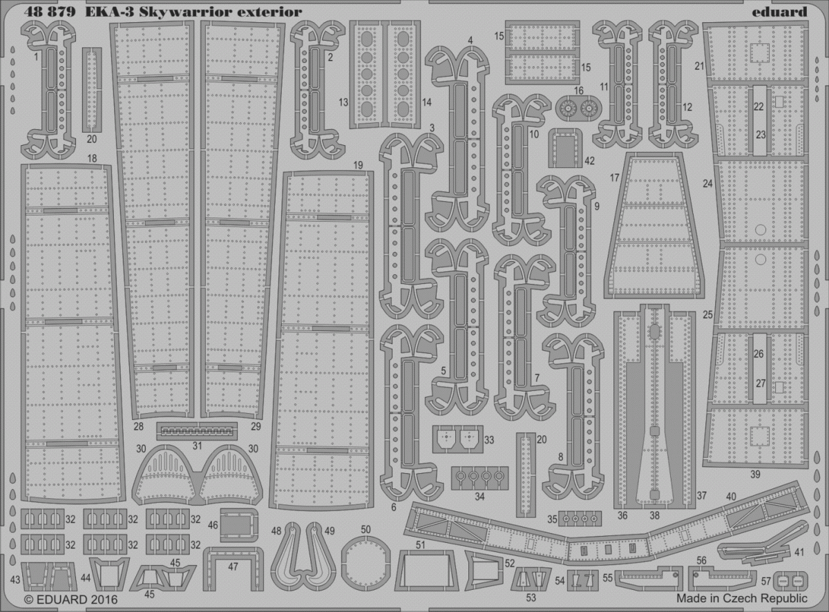 Eduard 48879 EKA-3 Skywarrior exterior 1/48 TRUMPETER