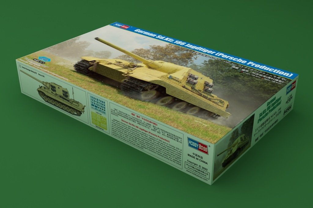 Hobby Boss 84564 allemand Sd.Kfz.186 Jagdtiger (Porsche Production) 1/35  – image 2