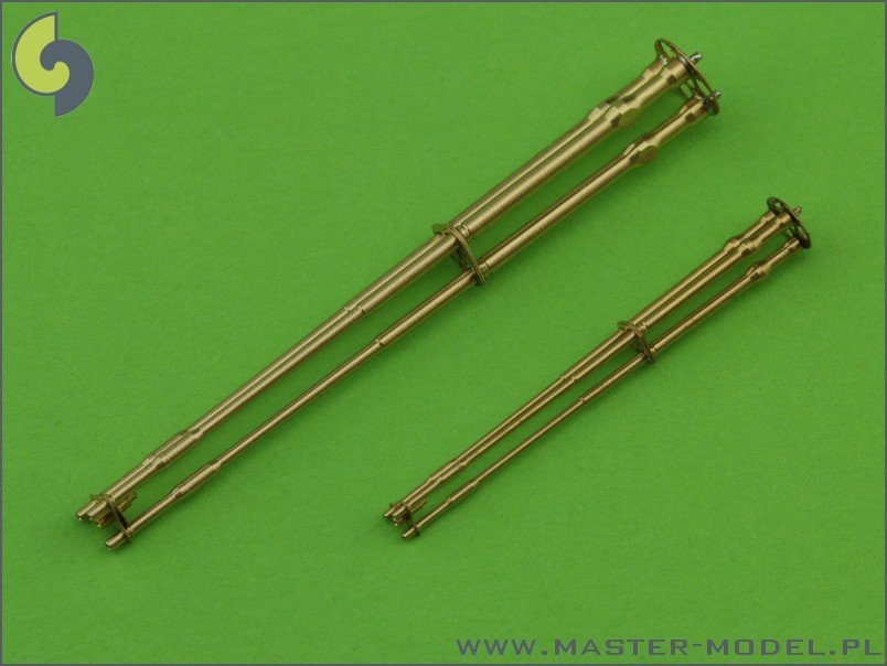 Master AM-48-056 M197 - Three-barrelled rotary 20mm cannon - turned barrels with etched barrel clamps - used on AH-1 Cobra 1/48 – immagine 7