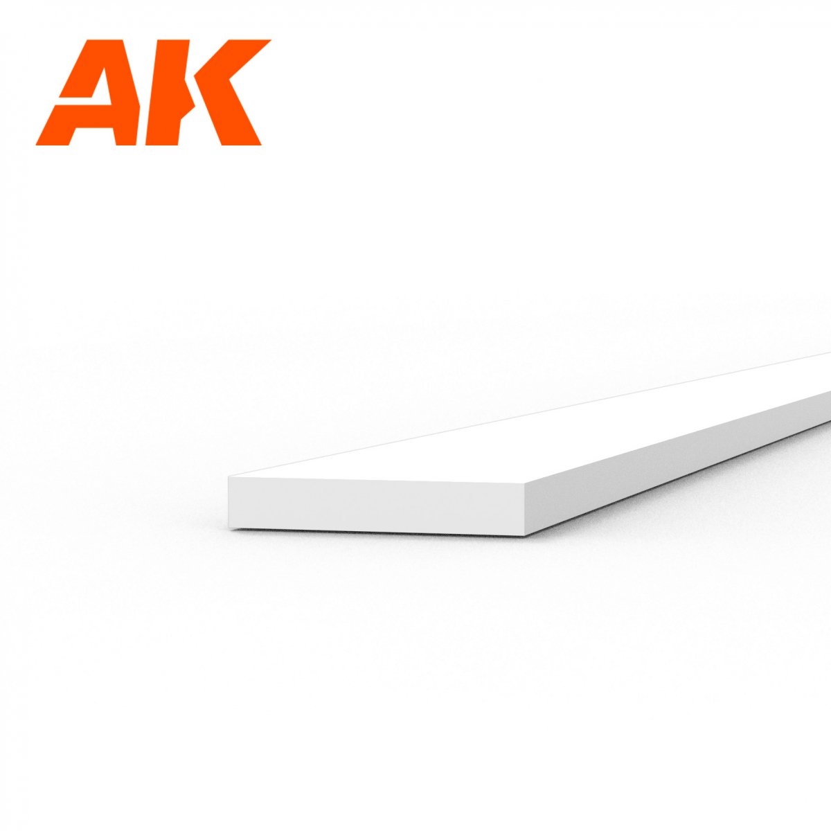AK Interactive AK6510 STRIPS 0.50 X 3.00 X 350MM – STYRENE STRIP – (10 UNITS) – zdjęcie 2