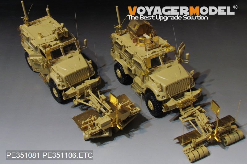 Voyager Model PE351106 Modern US M1235 MAXXPRO Dash DXM w/Spark II Mine Roller Upgrade Set (For PANDA HOBBY PH35044) 1/35 – immagine 2