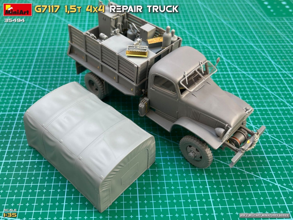 MiniArt 35494 G7117 1,5T 4x4 Repair Truck 1/35 – Bild 2