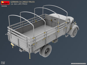 MiniArt 35459 German 3t Cargo Truck 3.5-36s Late Production 1/35 – Bild 5