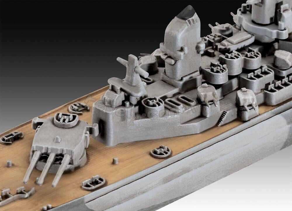 Revell 65183 USS New Jersey Model Set 1/1200 – immagine 8
