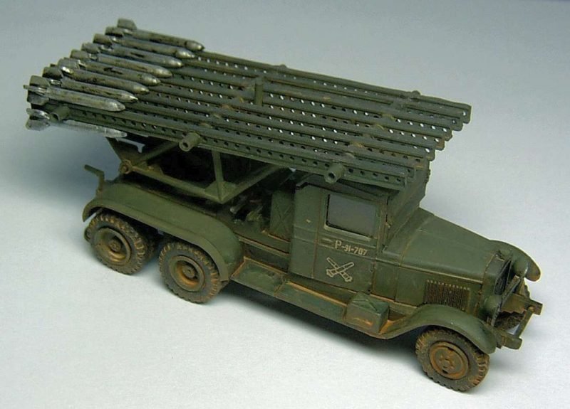 PST 72018 Rocket Launcher M-13 1/72 – Bild 2