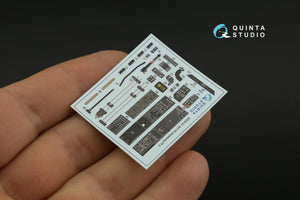Quinta Studio QD+35121 AH-1W 3D-Printed coloured Interior on decal paper (Academy) (with 3D-printed resin parts) 1/35 – immagine 8