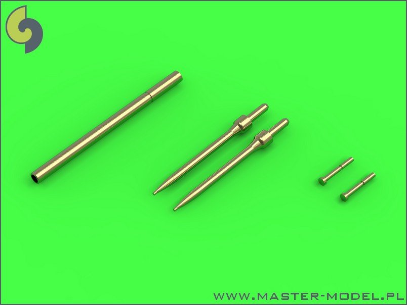 Master AM-72-101 TS-11 Iskra - Pilot Tubes and 23mm gun barrel 1/72 – immagine 2