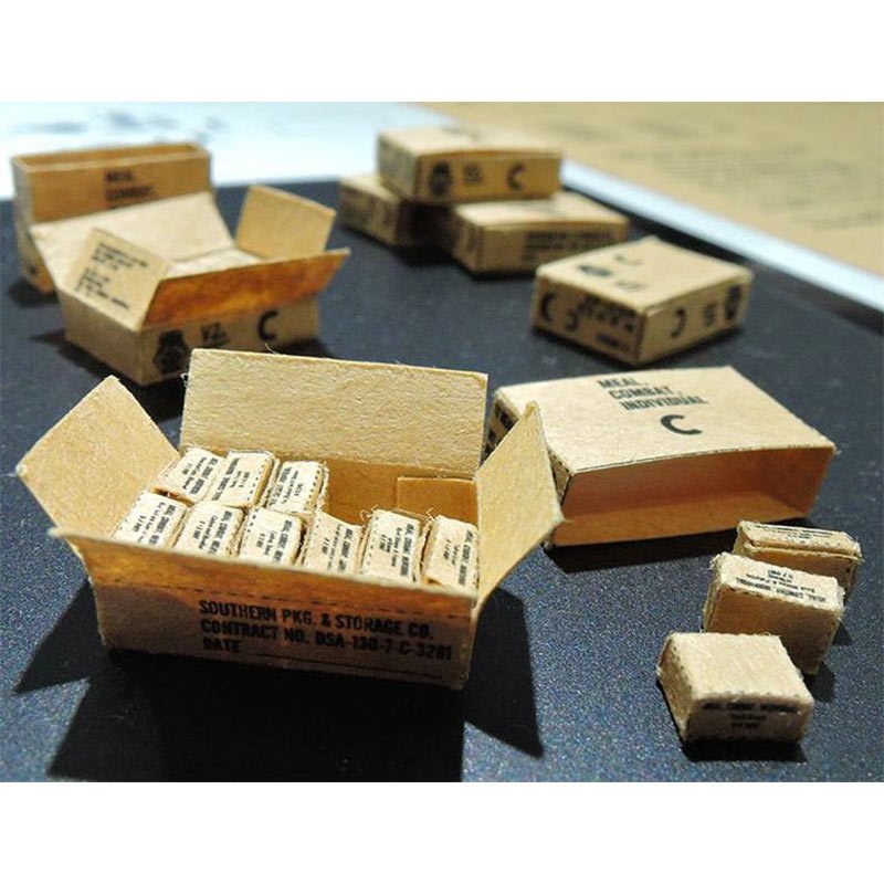 Tamiya 12685 U.S. MCI Cartons (Vietnam War) 1/35 – immagine 5
