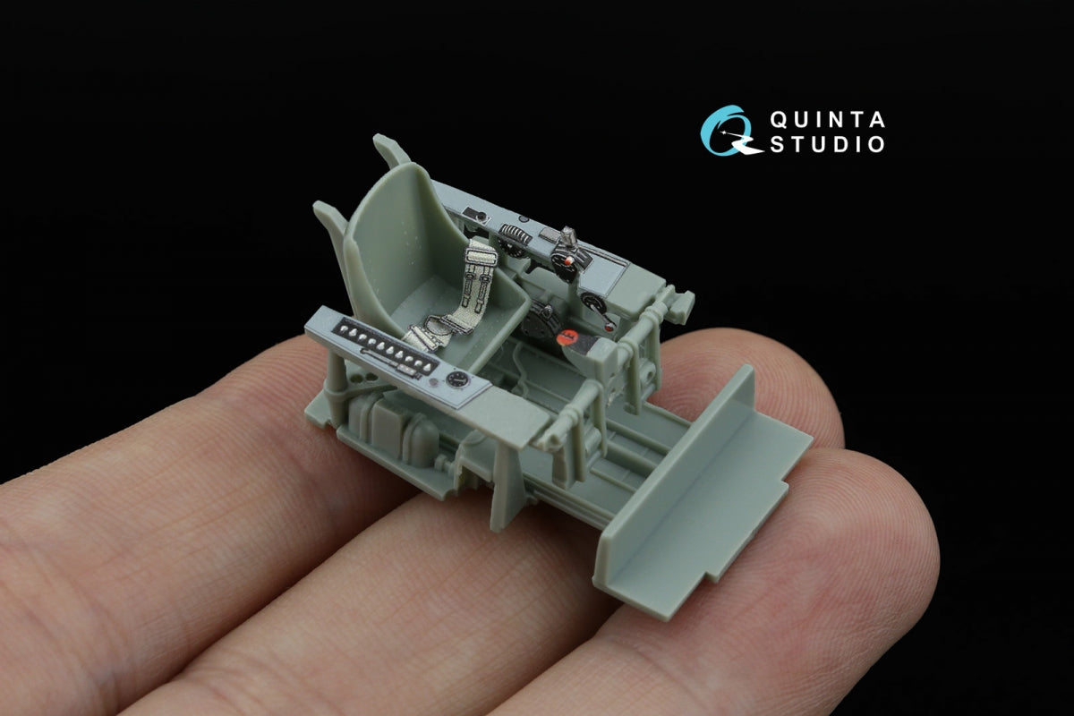Quinta Studio QD48540 F3F-2 3D-Printed &amp;amp; coloured Interior on decal paper (Academy/Accurate Miniatures) 1/48 – Bild 11