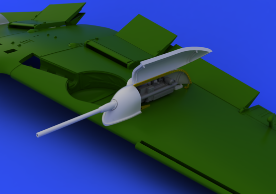 Eduard 648246 Bf 109 cannon pods 1/48 EDUARD – immagine 2