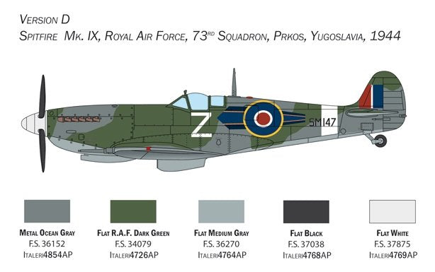 Italeri 2804 Spitfire Mk. IX 1/48 – Bild 6