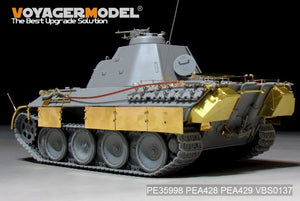 Voyager Model PE35998 WWII German FlaKPanzer V FlaKvierling 20mm MG 151/20 Basic For TAKOM 2105 1/35 – immagine 7